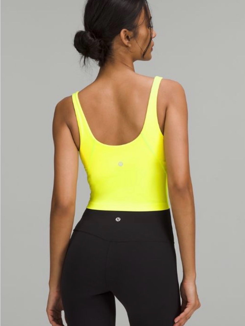 Lululemon Align Tank Top Electric Lemon Nulu Size 8 W1CW8S - Picture 2 of 7